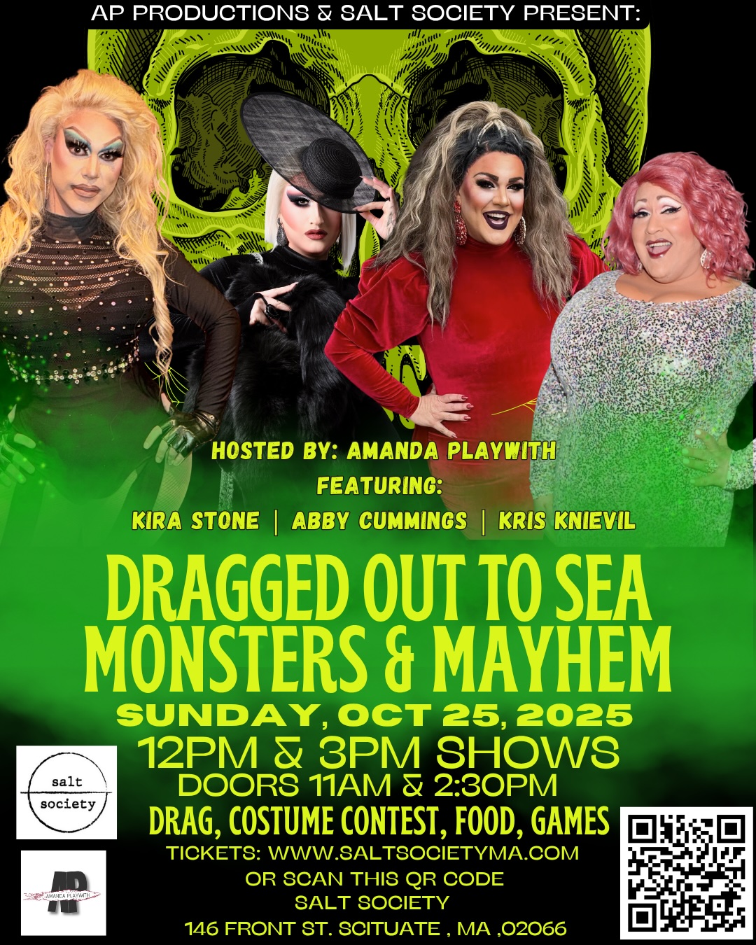 Poster for Halloween Drag Brunch