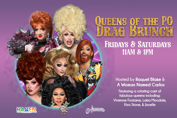 Poster for Queens of the PO Drag Brunch